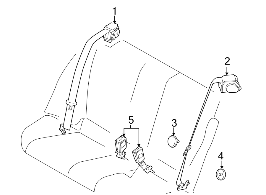 1RESTRAINT SYSTEMS. REAR SEAT BELTS.https://images.simplepart.com/images/parts/motor/fullsize/1965505.png