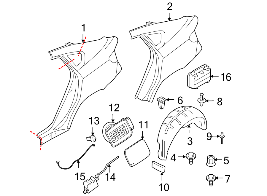 9QUARTER PANEL & COMPONENTS.https://images.simplepart.com/images/parts/motor/fullsize/1965635.png