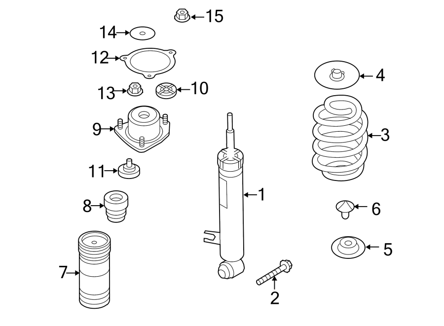 10Rear suspension. Restraint systems. Shocks & components.https://images.simplepart.com/images/parts/motor/fullsize/1965680.png