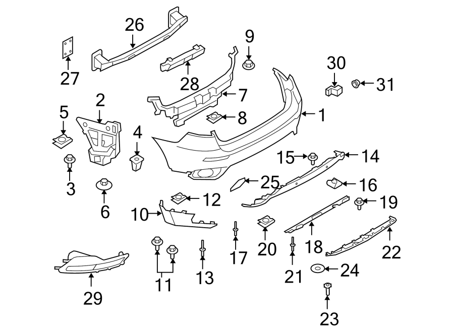 6REAR BUMPER. BUMPER & COMPONENTS.https://images.simplepart.com/images/parts/motor/fullsize/1965770.png