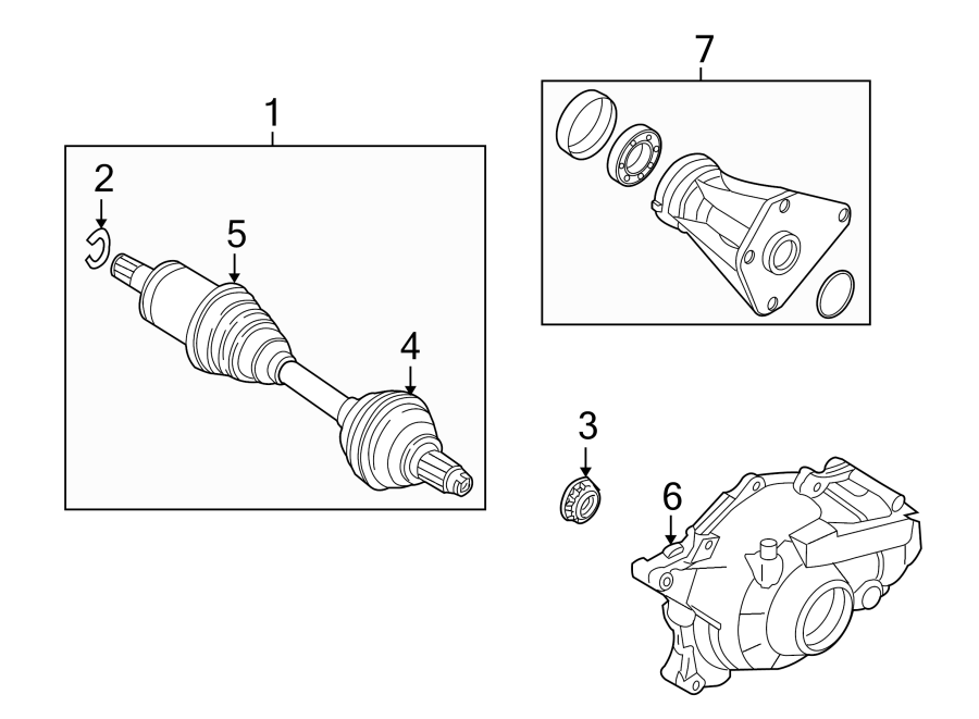 FRONT SUSPENSION. DRIVE AXLES.