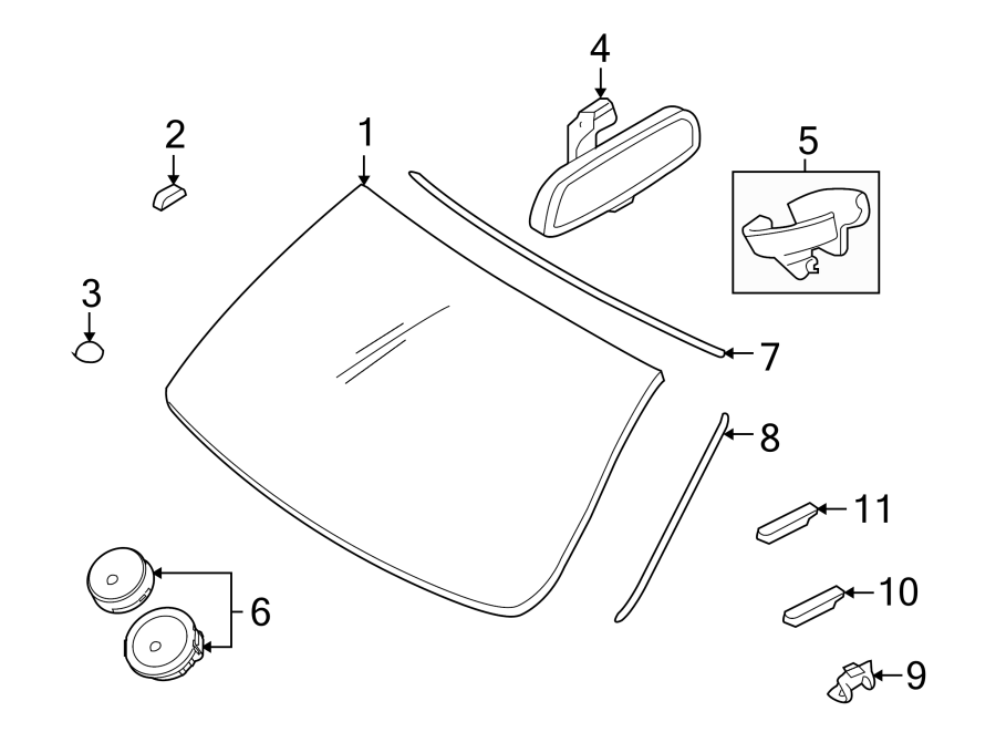 4WINDSHIELD. GLASS. REVEAL MOLDINGS.https://images.simplepart.com/images/parts/motor/fullsize/1966295.png