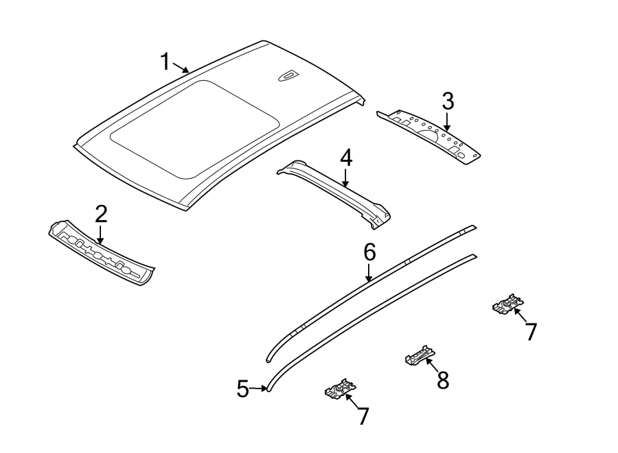 5EXTERIOR TRIM. ROOF & COMPONENTS.https://images.simplepart.com/images/parts/motor/fullsize/1966395.png