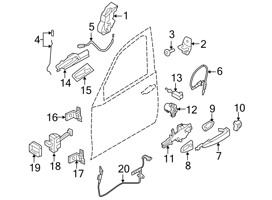 9FRONT DOOR. LOCK & HARDWARE.https://images.simplepart.com/images/parts/motor/fullsize/1966460.png