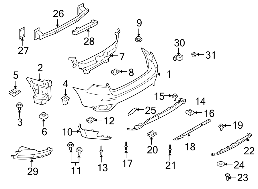 6REAR BUMPER. BUMPER & COMPONENTS.https://images.simplepart.com/images/parts/motor/fullsize/1966620.png