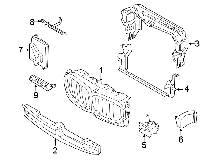 7RADIATOR SUPPORT. AIR INTAKE.https://images.simplepart.com/images/parts/motor/fullsize/1967060.png