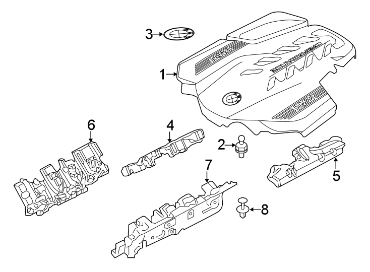 ENGINE APPEARANCE COVER.