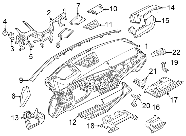 22Instrument panel.https://images.simplepart.com/images/parts/motor/fullsize/1967522.png