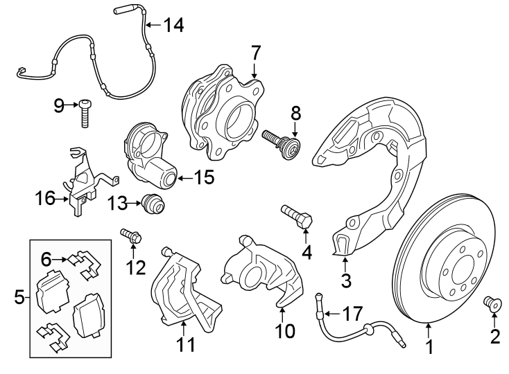 1Rear suspension. Brake components.https://images.simplepart.com/images/parts/motor/fullsize/1967830.png