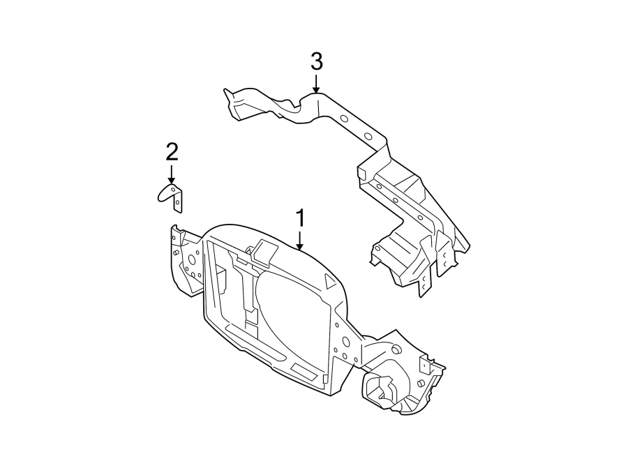 3RADIATOR SUPPORT.https://images.simplepart.com/images/parts/motor/fullsize/1970045.png