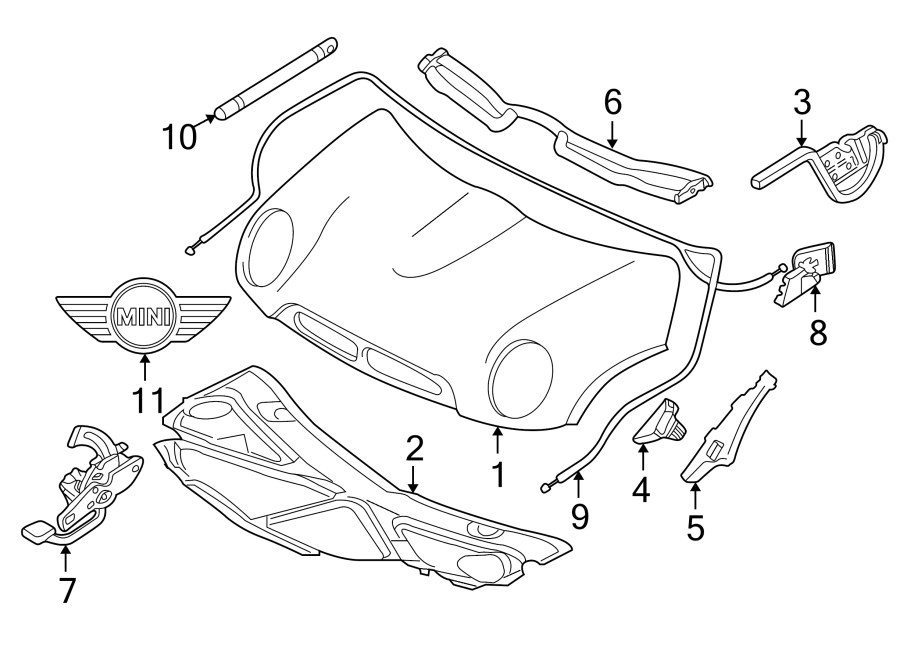 6HOOD & GRILLE. HOOD & COMPONENTS.https://images.simplepart.com/images/parts/motor/fullsize/1970100.png