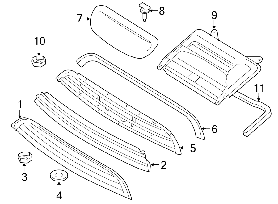 7HOOD & GRILLE. GRILLE & COMPONENTS.https://images.simplepart.com/images/parts/motor/fullsize/1970110.png