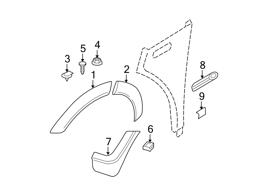 3EXTERIOR TRIM.https://images.simplepart.com/images/parts/motor/fullsize/1970117.png