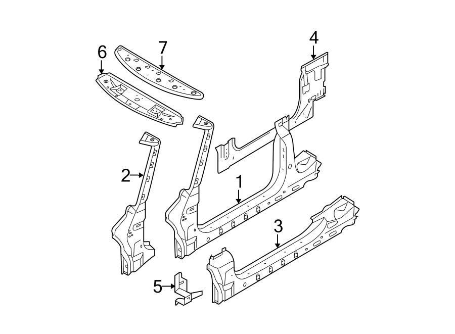 1PILLARS. ROCKER & FLOOR. HINGE PILLAR. ROCKER PANEL. UNISIDE.https://images.simplepart.com/images/parts/motor/fullsize/1970416.png