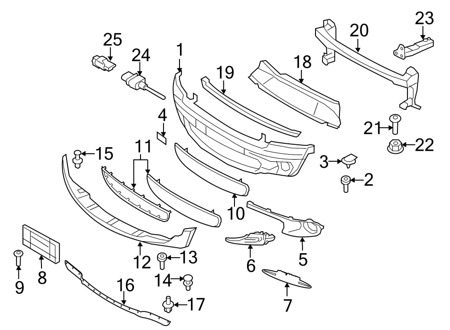 5FRONT BUMPER & GRILLE. BUMPER & COMPONENTS.https://images.simplepart.com/images/parts/motor/fullsize/1971012.png