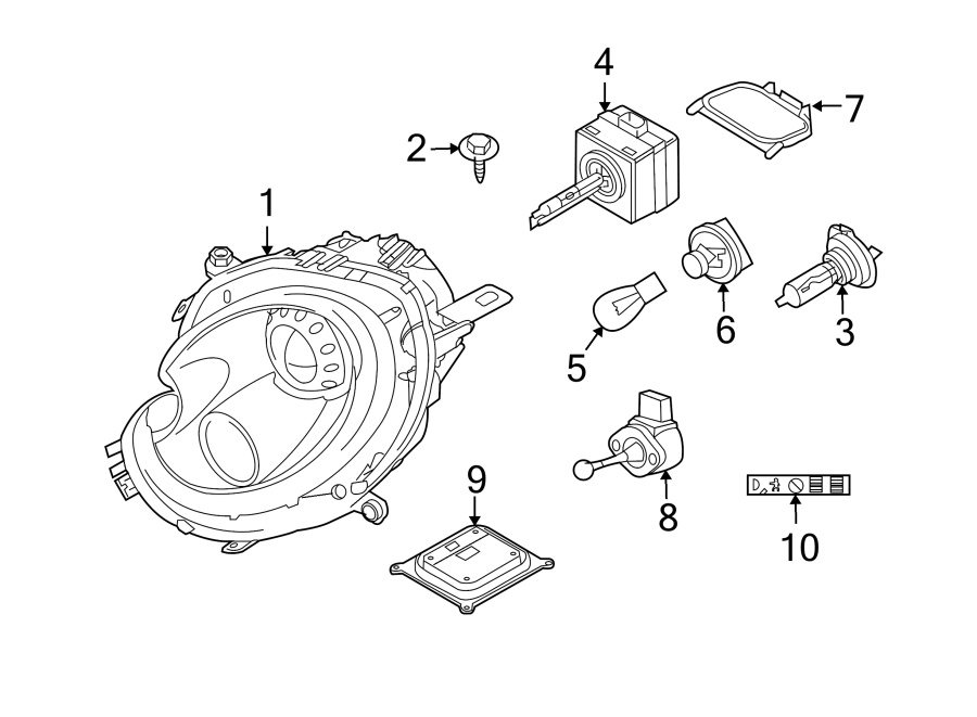 5FRONT LAMPS. HEADLAMP COMPONENTS.https://images.simplepart.com/images/parts/motor/fullsize/1971015.png