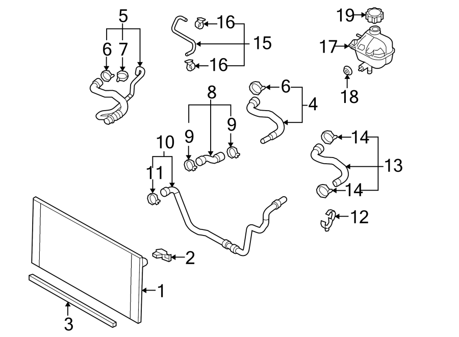 RADIATOR & COMPONENTS.