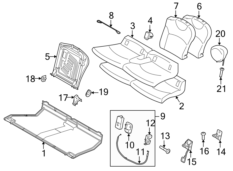 7Seats & tracks. Rear seat components.https://images.simplepart.com/images/parts/motor/fullsize/1971520.png