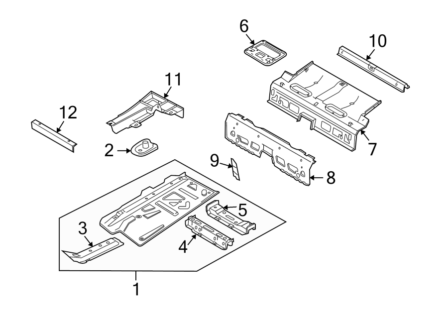 5Pillars. Rocker & floor. Floor & rails.https://images.simplepart.com/images/parts/motor/fullsize/1971628.png