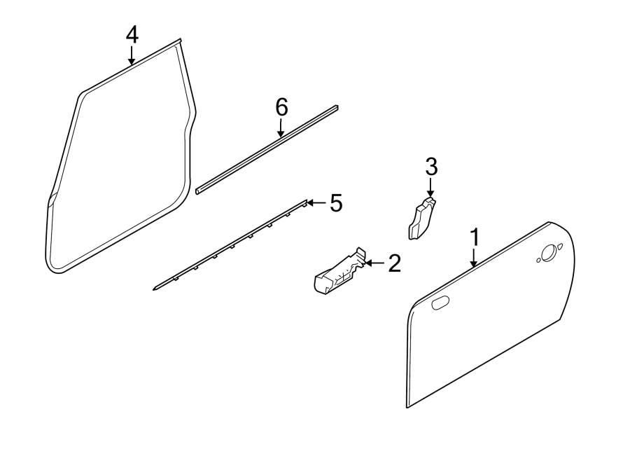 6FRONT DOOR. DOOR & COMPONENTS.https://images.simplepart.com/images/parts/motor/fullsize/1971635.png