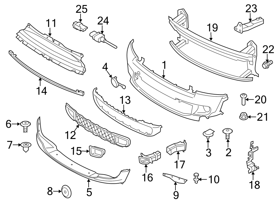 7FRONT BUMPER & GRILLE. BUMPER & COMPONENTS.https://images.simplepart.com/images/parts/motor/fullsize/1972010.png