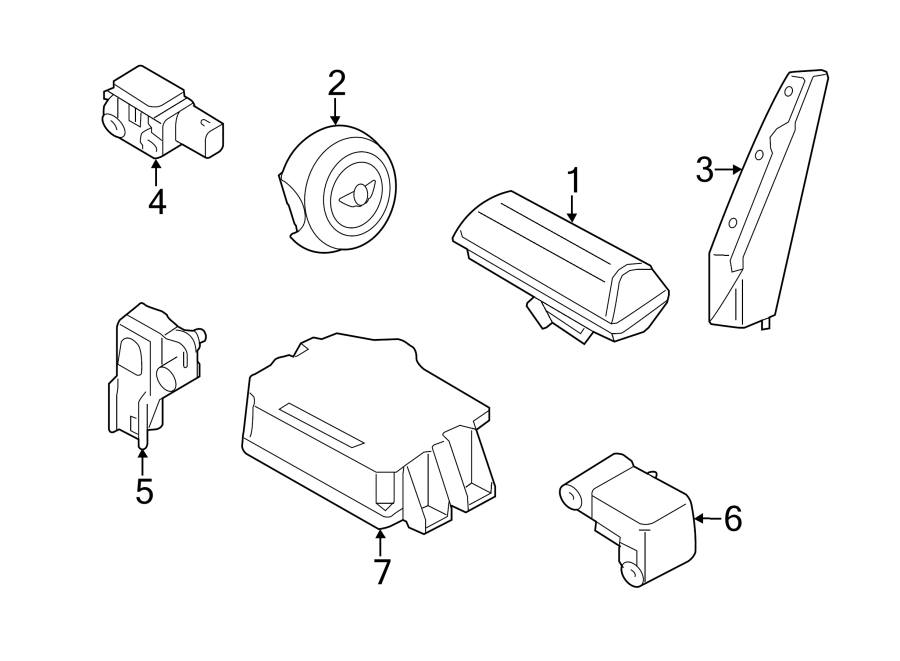 7RESTRAINT SYSTEMS. AIR BAG COMPONENTS.https://images.simplepart.com/images/parts/motor/fullsize/1972455.png