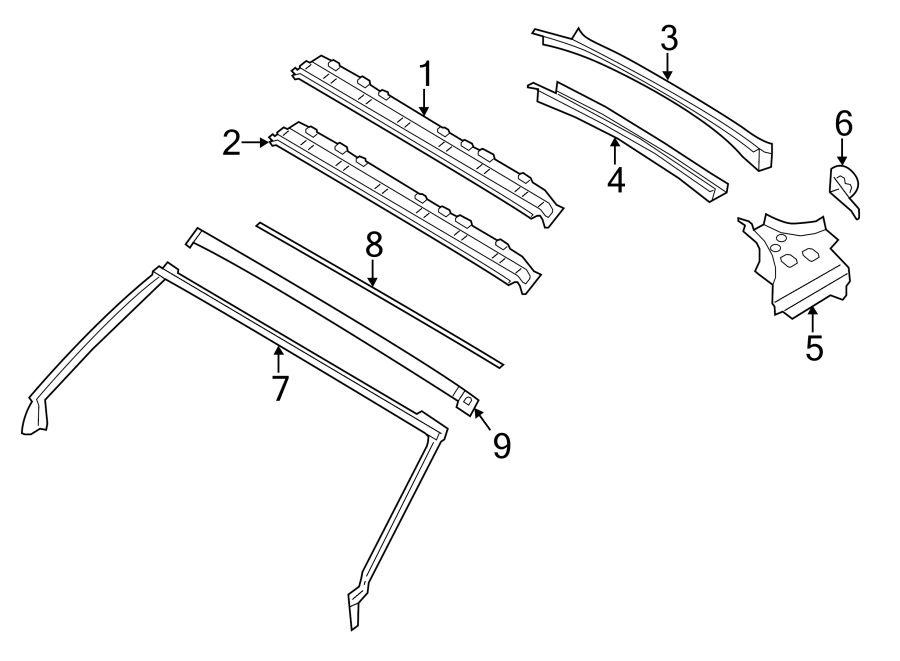 2ROOF. EXTERIOR TRIM. WINDSHIELD HEADER & COMPONENTS.https://images.simplepart.com/images/parts/motor/fullsize/1972510.png