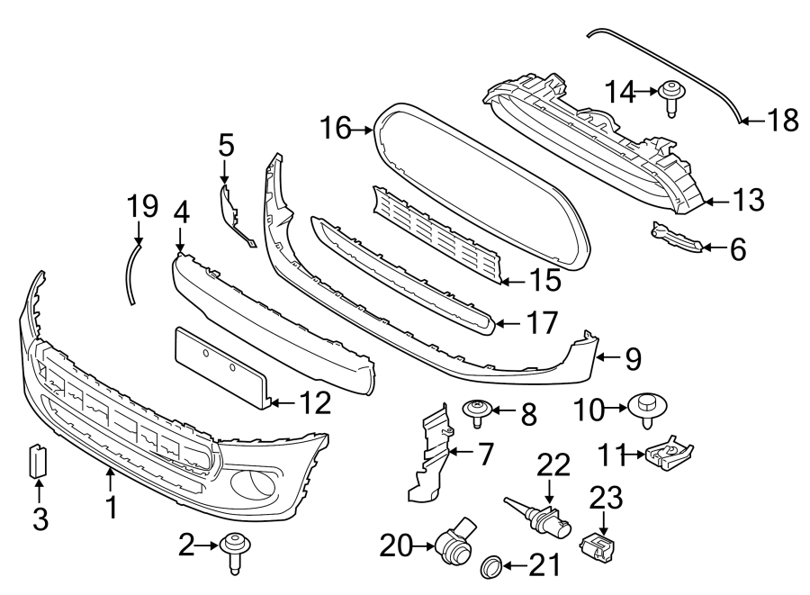 20FRONT BUMPER & GRILLE. BUMPER & COMPONENTS.https://images.simplepart.com/images/parts/motor/fullsize/1973005.png