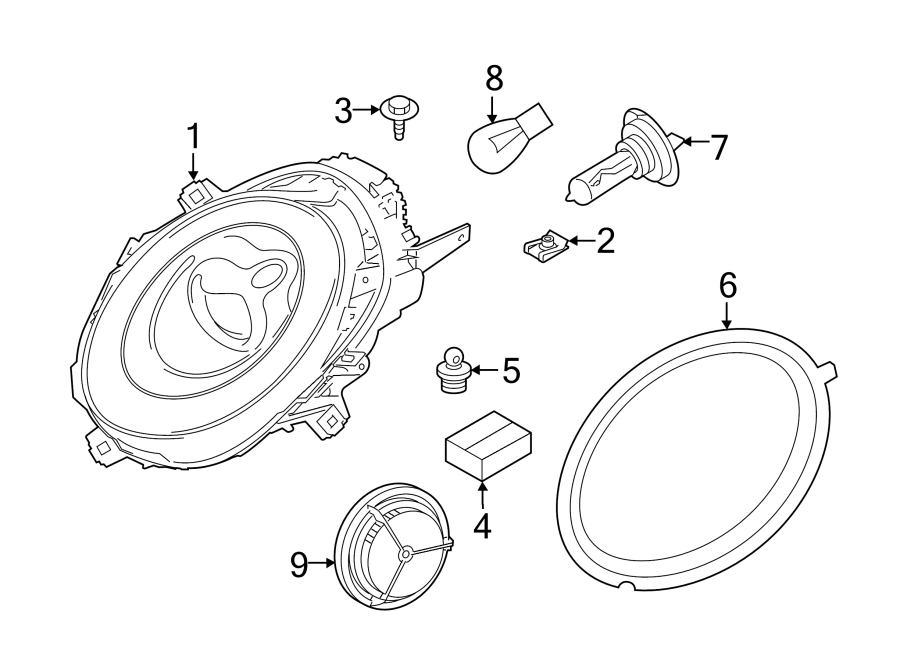 6FRONT LAMPS. HEADLAMP COMPONENTS.https://images.simplepart.com/images/parts/motor/fullsize/1973025.png