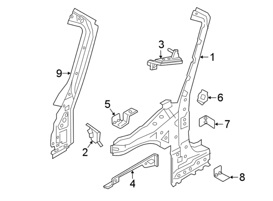 1PILLARS. ROCKER & FLOOR. HINGE PILLAR.https://images.simplepart.com/images/parts/motor/fullsize/1973567.png