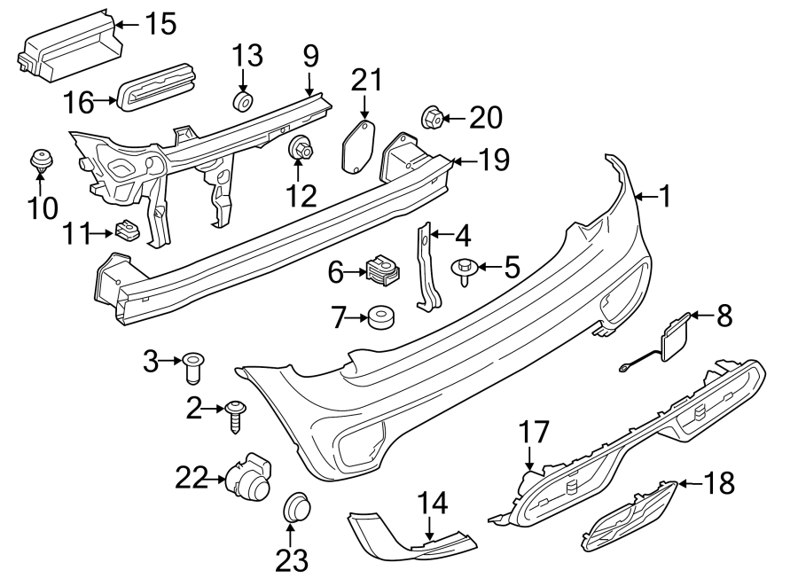 22REAR BUMPER. BUMPER & COMPONENTS.https://images.simplepart.com/images/parts/motor/fullsize/1973760.png