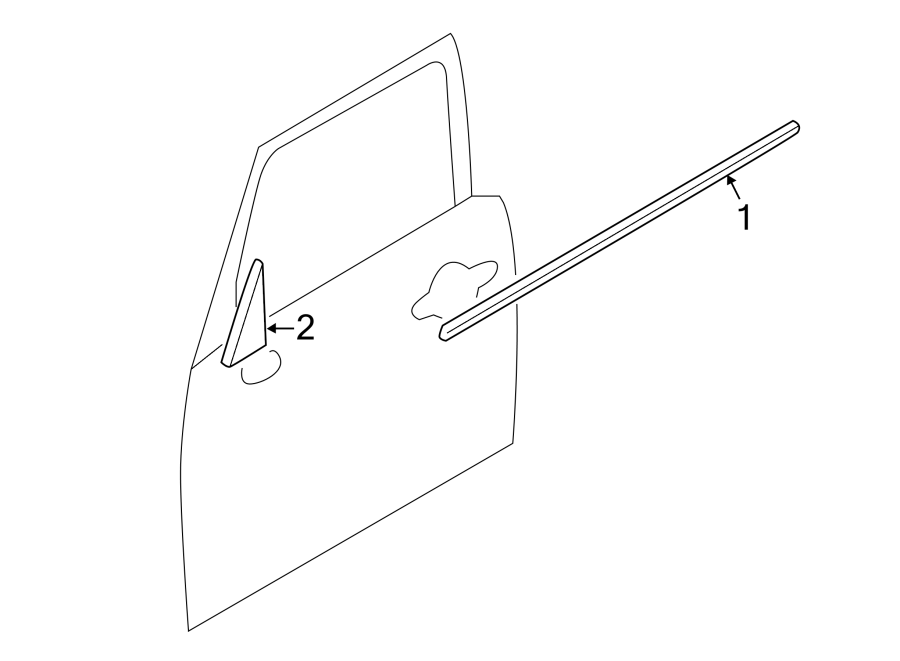 1FRONT DOOR. EXTERIOR TRIM.https://images.simplepart.com/images/parts/motor/fullsize/1973845.png