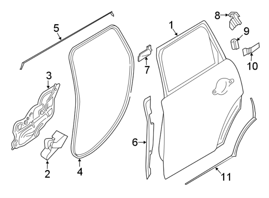 11REAR DOOR. DOOR & COMPONENTS.https://images.simplepart.com/images/parts/motor/fullsize/1973876.png