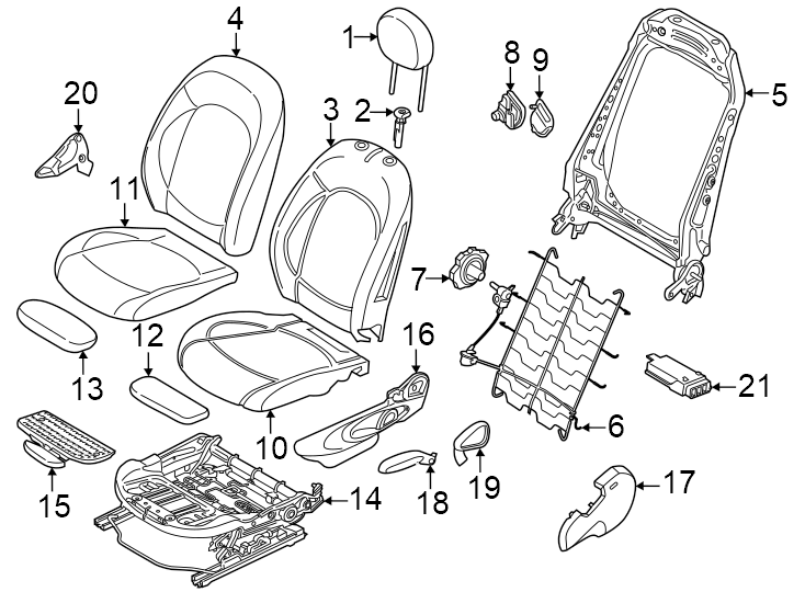 19Seats & tracks. Driver seat components.https://images.simplepart.com/images/parts/motor/fullsize/1974610.png