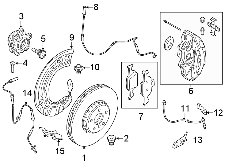 1FRONT SUSPENSION. BRAKE COMPONENTS.https://images.simplepart.com/images/parts/motor/fullsize/1975410.png