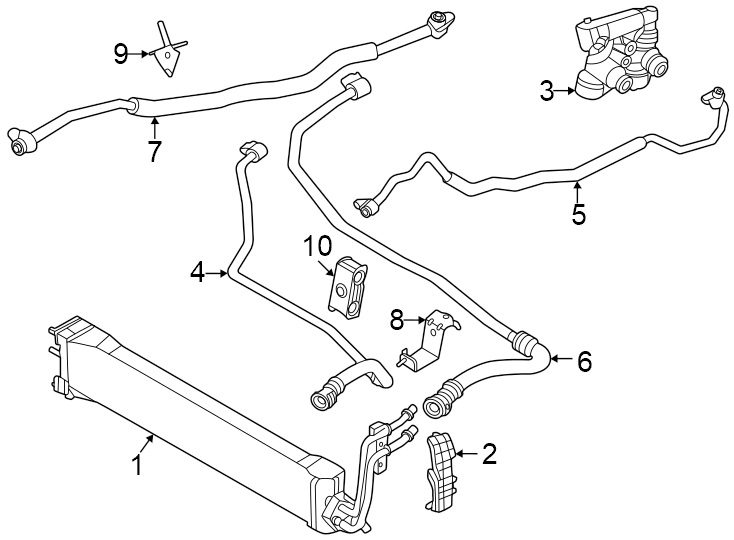 TRANS oil cooler.