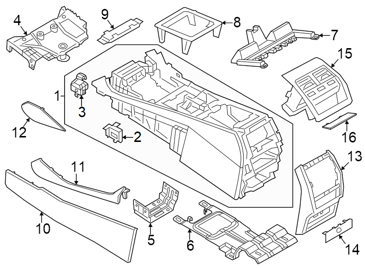 13Console body & lower trim. Deep lagoon.https://images.simplepart.com/images/parts/motor/fullsize/1976470.png