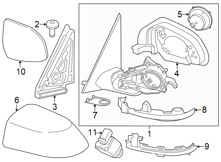 8Front door. Outside mirrors.https://images.simplepart.com/images/parts/motor/fullsize/1976640.png