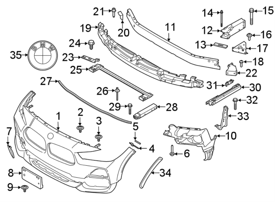 12FRONT BUMPER & GRILLE. BUMPER & COMPONENTS.https://images.simplepart.com/images/parts/motor/fullsize/1977005.png