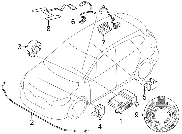 9B-pillar. Engine compartment. Front door. Modules & sensors.https://images.simplepart.com/images/parts/motor/fullsize/1977371.png