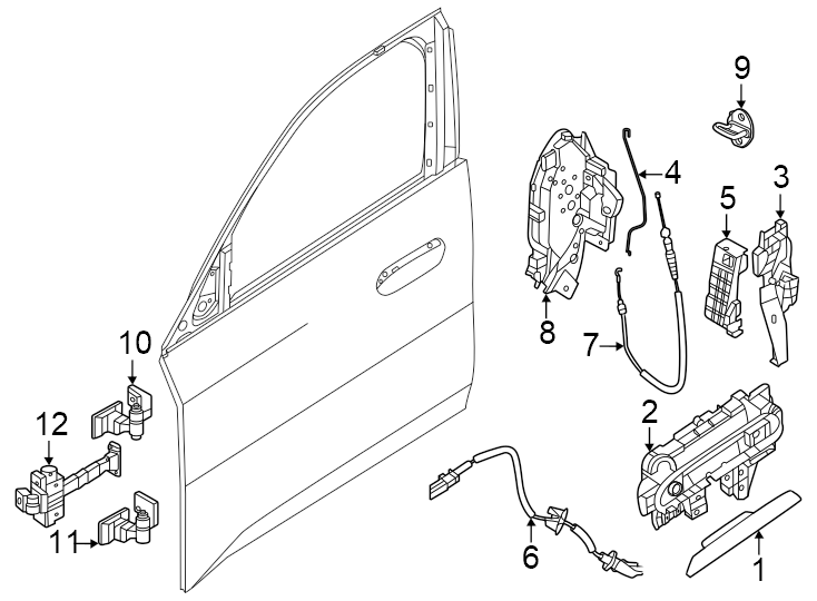 1Inside handle. Outside handle. W/COMFORT access. W/O comfort access.https://images.simplepart.com/images/parts/motor/fullsize/1977481.png