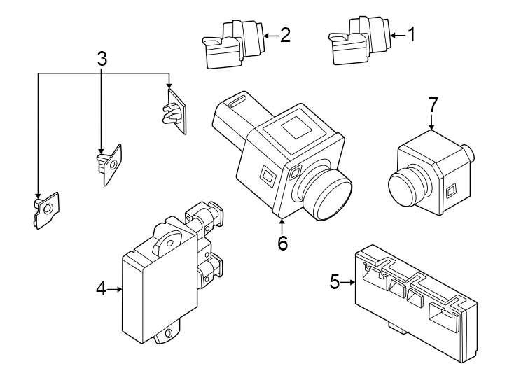 5Auto park sensor. Comfort access. Lift gate function. W/AUTO park. W/O auto park.https://images.simplepart.com/images/parts/motor/fullsize/1977686.png