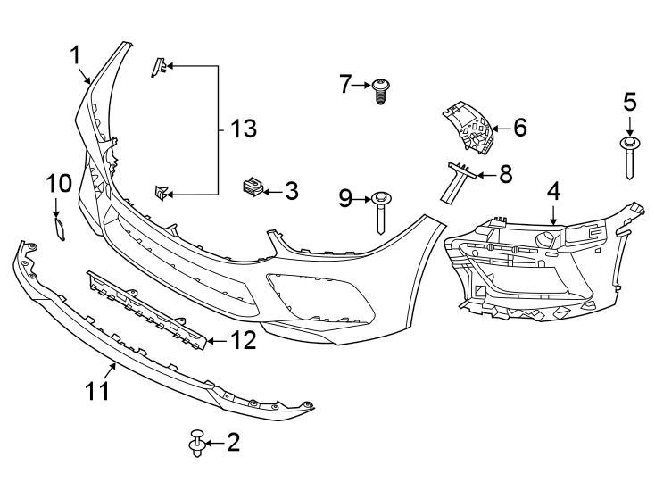 4FRONT BUMPER. BUMPER & COMPONENTS.https://images.simplepart.com/images/parts/motor/fullsize/1978016.png