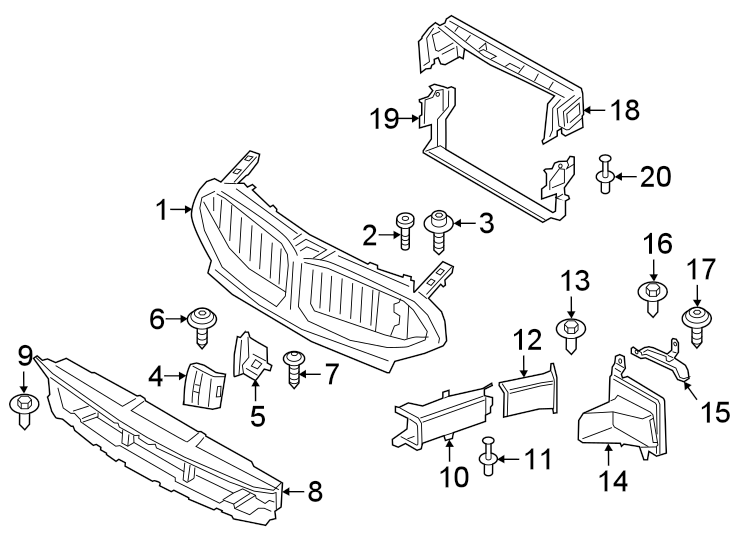 15RADIATOR SUPPORT.https://images.simplepart.com/images/parts/motor/fullsize/1978040.png