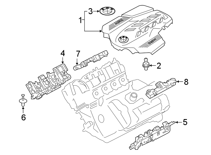 ENGINE APPEARANCE COVER.