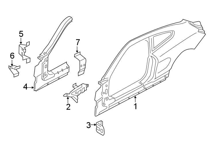 2PILLARS. ROCKER & FLOOR. UNISIDE.https://images.simplepart.com/images/parts/motor/fullsize/1978510.png