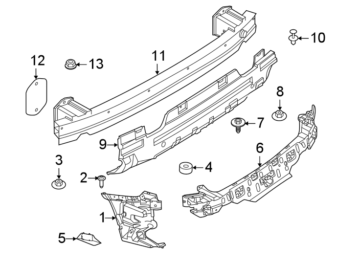 11REAR BUMPER. BUMPER & COMPONENTS.https://images.simplepart.com/images/parts/motor/fullsize/1978787.png