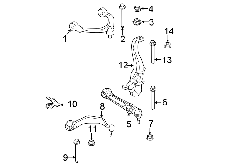 6Front suspension. Suspension components.https://images.simplepart.com/images/parts/motor/fullsize/1979302.png