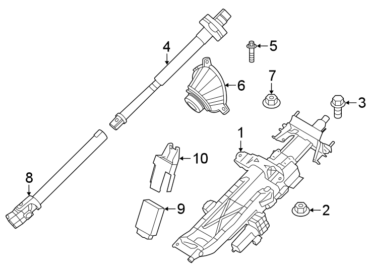 6Steering column assembly.https://images.simplepart.com/images/parts/motor/fullsize/1979340.png