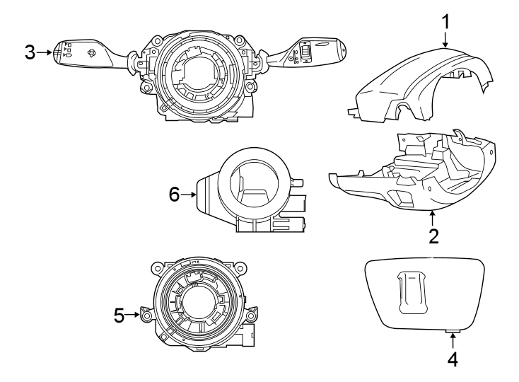 1Steering column. Shroud. Switches & levers.https://images.simplepart.com/images/parts/motor/fullsize/1979345.png